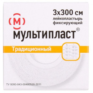 МУЛЬТИПЛАСТ ЛЕЙКОПЛАСТ. 3Х300 ТКАН. ФИКС. МУЛЬТИПЛАСТ ЛЕЙКОПЛАСТ. 3Х300 ТКАН. ФИКС.