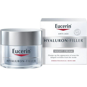 ЭУЦЕРИН ГИАЛУРОН-ФИЛЛЕР КРЕМ Д/НОРМ. КОМБИНИР. КОЖИ НОЧН. 50МЛ. [EUCERIN DERMO CAPILLAIRE]