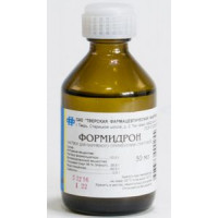 ФОРМИДРОН 50МЛ. №1 СПИРТ. Р-Р Д/НАРУЖ.ПРИМ. ФЛ. /ТВЕРСКАЯ ФФ/