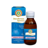 ЗВЕЗДОЧКА БРОНХО 30МГ/5МЛ. 120МЛ. №1 Р-Р Д/ПРИЕМА ВНУТРЬ ФЛ. /ВЕТПРОМ/