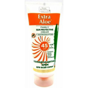 ЭКСТРА АЛОЭ КРЕМ СОЛНЦЕЗАЩ. Д/ВСЕЙ СЕМЬИ ВОДОСТ. SPF45 100МЛ. [EXTRA ALOE]