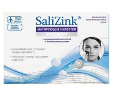 САЛИЦИНК САЛФЕТКИ МАТИР. САЛИЦИЛ.К-ТА+БАМБУК №50 [SALIZINK]