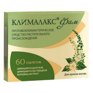 КЛИМАЛАКС ФАМ 20МГ. №60 ТАБ. П/П/О КЛИМАЛАКС ФАМ 20МГ. №60 ТАБ. П/П/О