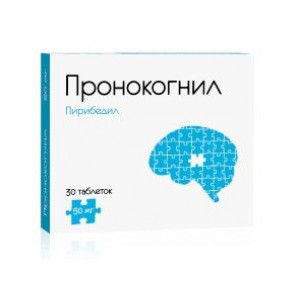 ПРОНОКОГНИЛ 50МГ. №30 ТАБ. КОНТРОЛ.ВЫСВ. П/П/О /АТОЛЛ/ОЗОН/