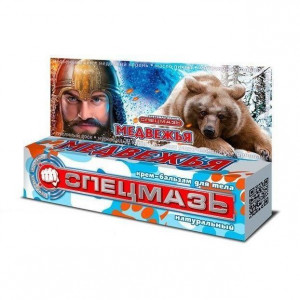 СПЕЦМАЗЬ КРЕМ-БАЛЬЗАМ Д/ТЕЛА МЕДВЕЖИЙ 44МЛ. [SPETZMAZ]