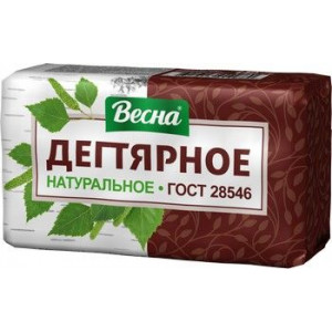 МЫЛО ТУАЛЕТНОЕ ДЕГТЯРНОЕ 100Г.
