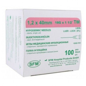 СФМ ИГЛА Д/ИН. G18 1,2Х40ММ. №100 [SFM]
