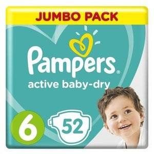 ПАМПЕРС ПОДГУЗН. АКТИВ БЕБИ ДРАЙ 13-18КГ №52 [PAMPERS]