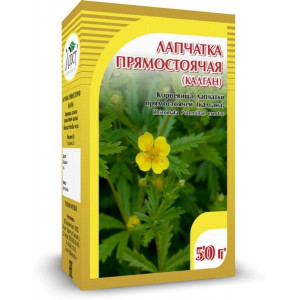ЛАПЧАТКА ПРЯМОСТОЯЧАЯ (КАЛГАН) 50Г. /ХОРСТ/