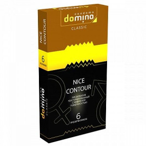 ДОМИНО ПРЕЗЕРВАТИВ №6 КЛАССИК НАЙС КОНТУР [DOMINO]