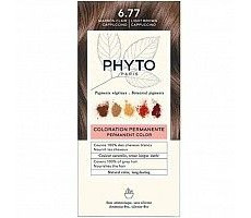 ФИТОСОЛЬБА ФИТОКОЛОР КРАСКА Д/ВОЛОС Т.6.77 СВЕТЛ. КАШТАН-КАПУЧИНО [PHYTOSOLBA]