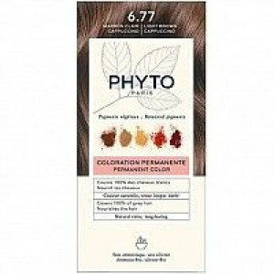 ФИТОСОЛЬБА ФИТОКОЛОР КРАСКА Д/ВОЛОС Т.6.77 СВЕТЛ. КАШТАН-КАПУЧИНО [PHYTOSOLBA]