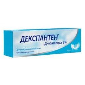 ДЕКСПАНТЕН КРЕМ Д/СУХ.ПОВРЕЖД.КОЖИ 6% 100Г.