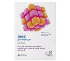 ВИТАТЕКА ВИТАМ.-МИНЕР. КОМПЛЕКС VMC ЖЕН. 817МГ. №30 КАПС. [VITATEKA]