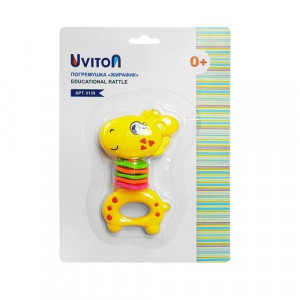 ЮВИТОН ИГРУШКА ПОГРЕМУШКА ЖИРАФ /АРТ.0139/ [UVITON]