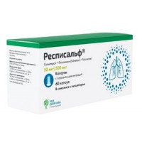 РЕСПИСАЛЬФ 50МКГ.+500МКГ/ДОЗА №60 ФЛ. КАПС.+ПОР. Д/ИНГ.+УСТРОЙСТВО Д/ИНГ. /ПСК ФАРМА/