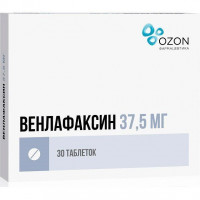ВЕНЛАФАКСИН 37,5МГ. №30 ТАБ. /ОЗОН/