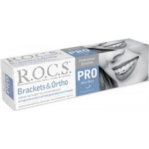 РОКС ЗУБ.ПАСТА ПРО BRACKETS+ORTHO 74Г. [ROCS]