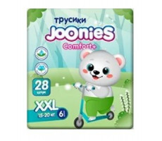 ДЖУНИС ПОДГУЗНИКИ-ТРУСИКИ КОМФОРТ Р.XXL 15-20КГ. №28 [JOONIES]