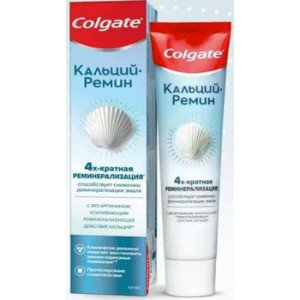 КОЛГЕЙТ ЗУБ.ПАСТА КАЛЬЦИЙ РЕМИН 100МЛ. [COLGATE]