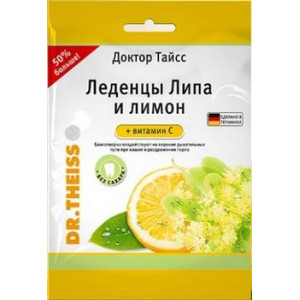 Д.ТАЙСС ЛЕДЕНЦЫ ЛИПА+ЛИМОН+ВИТ.С 75Г. Д.ТАЙСС ЛЕДЕНЦЫ ЛИПА+ЛИМОН+ВИТ.С 75Г.