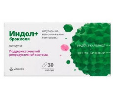 ВИТАТЕКА ИНДОЛ+БРОККОЛИ 400МГ. №30 КАПС. [VITATEKA]