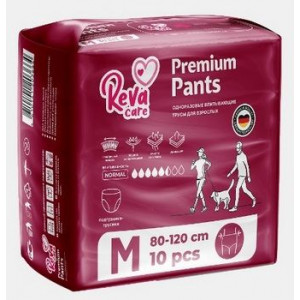 РЕВА КЕА ПОДГУЗНИКИ-ТРУСЫ НОРМАЛ Д/ВЗР. Р.M №10 [REVA CARE]
