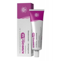 КЛИНЗОЛ ЗД 1% 30Г. ГЕЛЬ Д/НАРУЖ.ПРИМ. ТУБА