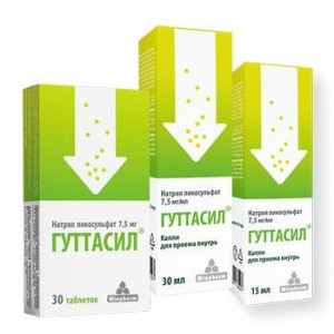 ГУТТАСИЛ 7,5МГ. 200МГ. №30 ТАБ. (БАД) /МИОФАРМ/