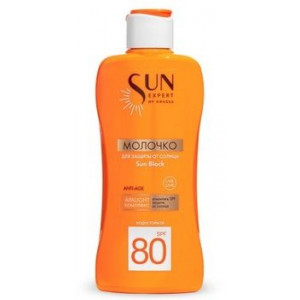 КРАССА САН ЭКСПЕРТ МОЛОЧКО Д/ЗАЩИТЫ ОТ СОЛНЦА SPF80 180МЛ. [KRASSA]