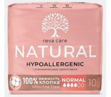 РЕВА КЕА ПРОКЛАДКИ НОРМАЛ Б/ЗАПАХА №10 [REVA CARE]