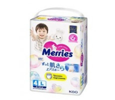 МЕРРИЕС ПОДГУЗНИКИ-ТРУСИКИ 9-14КГ. Р.L №27 [MERRIES]