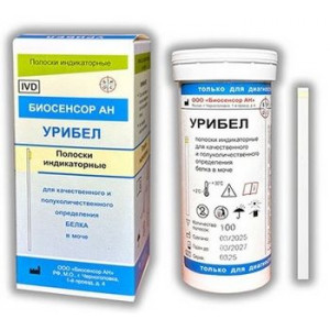 ТЕСТ-ПОЛОСКИ УРИБЕЛ №50 ТЕСТ-ПОЛОСКИ УРИБЕЛ №50