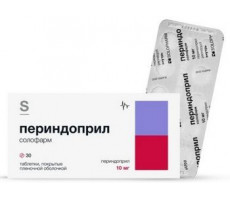 ПЕРИНДОПРИЛ СОЛОФАРМ 10МГ. №30 ТАБ. П/П/О /ГРОТЕКС/