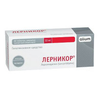 ЛЕРНИКОР 10МГ. №60 ТАБ. П/П/О