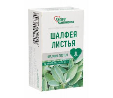 СЕРДЦЕ КОНТИНЕНТА ШАЛФЕЯ ЛИСТЬЯ 1,5Г. №20 ПАК.