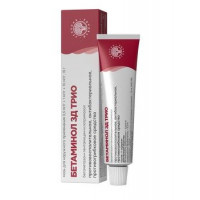 БЕТАМИНОЛ ЗД ТРИО 0,5МГ/Г.+1МГ/Г.+10МГ/Г. 30Г. №1 МАЗЬ Д/НАРУЖ.ПРИМ. ТУБА /ЗЕЛЕНАЯ ДУБРАВА/