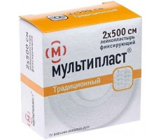 МУЛЬТИПЛАСТ ЛЕЙКОПЛАСТ. 2Х500 ТКАН. ФИКС.