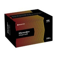 ИБУПРОФЕН МЕДИСОРБ 200МГ. №100 КАПС. /МЕДИСОРБ/