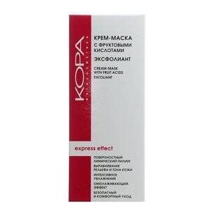 КОРА КРЕМ-МАСКА Д/ЛИЦА С ФРУКТ. КИСЛОТАМИ ЭКСФОЛИАНТ 100МЛ. /АРТ.2604/ [KORA]