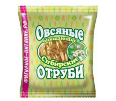 СИБИРСКИЕ ОТРУБИ ОВСЯНЫЕ ОЧИЩ. 200Г. ПОР.