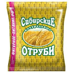 СИБИРСКИЕ ОТРУБИ ПШЕНИЧНЫЕ НАТУР. 200Г. ПОР.