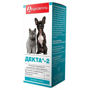 АПИЦЕННА ДЕКТА-2 5МЛ. ГЛ.КАПЛИ (ВЕТ.) [APICENNA]