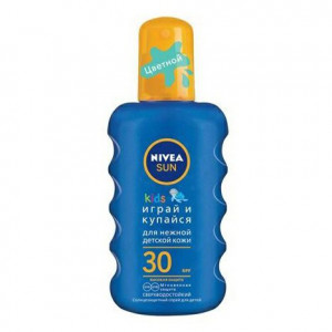 НИВЕЯ САН СПРЕЙ СОЛНЦЕЗАЩ. Д/ДЕТ. SPF-30 200МЛ. [NIVEA]